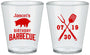 Custom Birthday Plastic Shot Glasses - Barbeque Bbq | 20253
