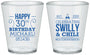 Custom Birthday Plastic Shot Glasses - 30th | 20257