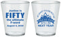 Custom Birthday Plastic Shot Glasses - 50th | 20268