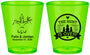 Custom Wedding Plastic Shot Glasses - The Hunt Is Over | 203