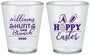 Custom Easter Plastic Shot Glasses - Hoppy Bunny Eggs | 210012