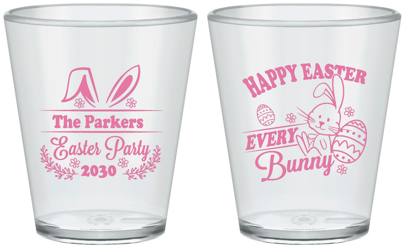 Custom Easter Plastic Shot Glasses - Bunny Eggs | 210019