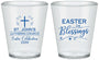Custom Easter Plastic Shot Glasses - Easter Blessings Church | 210029