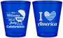 Custom 4th Of July Plastic Shot Glasses - Barbecue Bbq | 220007