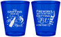 Custom 4th Of July Plastic Shot Glasses - Beach Red White Blue | 220019