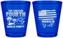 Custom 4th Of July Plastic Shot Glasses - Beach Merica Yall | 220027