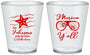 Custom 4th Of July Plastic Shot Glasses - Beach Merica Yall | 220028