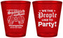 Custom 4th Of July Plastic Shot Glasses - We The People | 220030
