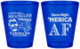Custom 4th Of July Plastic Shot Glasses - Merica Af | 220031