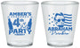 Custom 4th Of July Plastic Shot Glasses - Abraham Drinkin | 220037
