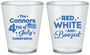 Custom 4th Of July Plastic Shot Glasses - Red White Booze | 220045