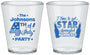 Custom 4th Of July Plastic Shot Glasses - Star Spangled Hammered | 220049