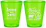 Custom Wedding Plastic Shot Glasses - Party Til The Cows Come Home | 222