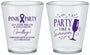 Custom Awareness Plastic Shot Glasses - Pink Party | 230000