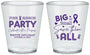 Custom Awareness Plastic Shot Glasses - Pink Ribbon | 230004