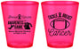 Custom Awareness Plastic Shot Glasses - Football Tackle | 230019