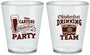 Custom Oktoberfest Plastic Shot Glasses - Drinking Team | 240018