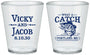 Custom Wedding Plastic Shot Glasses - What A Catch Fish | 247