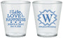 Custom Wedding Plastic Shot Glasses - Life Love Happiness | 248
