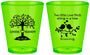 Custom Wedding Plastic Shot Glasses - Two Little Love Birds | 249