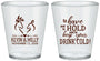 Custom Wedding Plastic Shot Glasses - To Have And To Hold | 250
