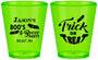 Custom Halloween Plastic Shot Glasses - Trick Or Treat | 250002