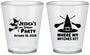 Custom Halloween Plastic Shot Glasses - Witches | 250005