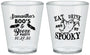 Custom Halloween Plastic Shot Glasses - Ghost Spooky Boo | 250007