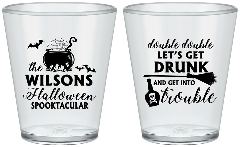 Custom Halloween Plastic Shot Glasses - Witch | 250011