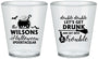 Custom Halloween Plastic Shot Glasses - Witch | 250011