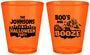 Custom Halloween Plastic Shot Glasses - Boos And Booze | 250012