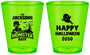 Custom Halloween Plastic Shot Glasses - Ghost Monster | 250022