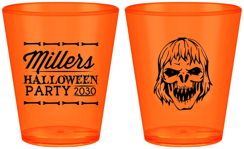 Custom Halloween Plastic Shot Glasses - Monster Zombie | 250024