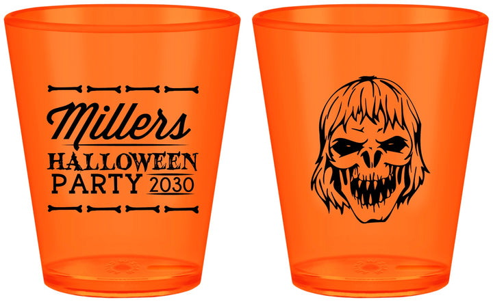 Custom Halloween Plastic Shot Glasses - Monster Zombie | 250024