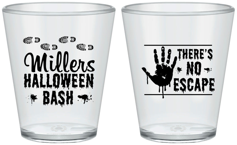 Custom Halloween Plastic Shot Glasses - Zombie | 250025