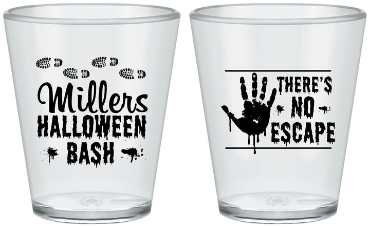 Custom Halloween Plastic Shot Glasses - Zombie | 250025
