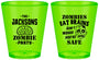 Custom Halloween Plastic Shot Glasses - Zombie Brain | 250026