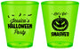 Custom Halloween Plastic Shot Glasses - Pumpkin | 250030