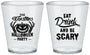 Custom Halloween Plastic Shot Glasses - Eat Drink Be Scary | 250033