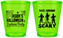 Custom Halloween Plastic Shot Glasses - Eat Drink Be Scary | 250038