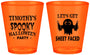 Custom Halloween Plastic Shot Glasses - Ghost Sheet Faced | 250044