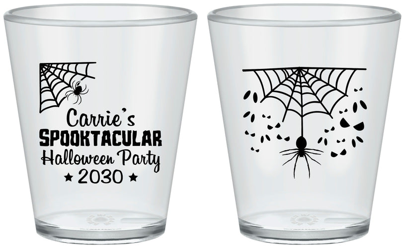 Custom Halloween Plastic Shot Glasses - Spooktacular | 250049