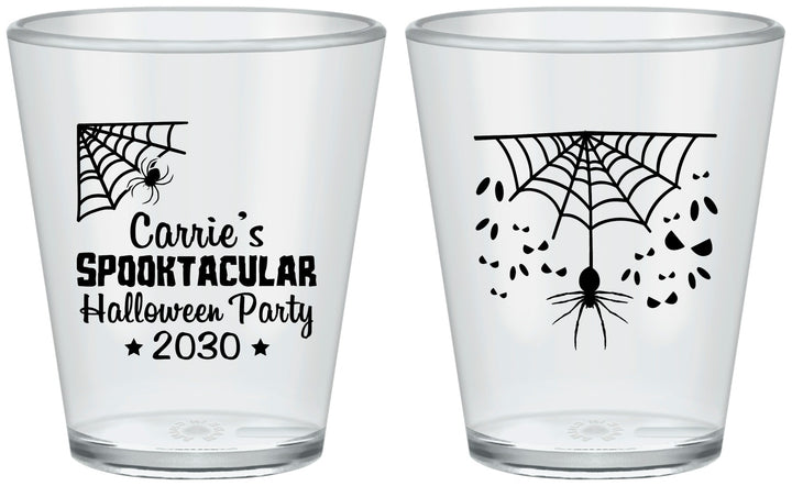 Custom Halloween Plastic Shot Glasses - Spooktacular | 250049