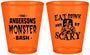 Custom Halloween Plastic Shot Glasses - Werewolf Monster | 250064