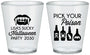 Custom Halloween Plastic Shot Glasses - Pick Your Poison | 250065