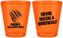 Custom Halloween Plastic Shot Glasses - Werewolf | 250068