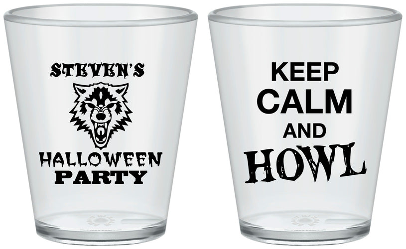 Custom Halloween Plastic Shot Glasses - Howl | 250069