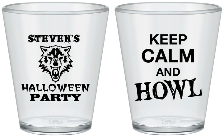 Custom Halloween Plastic Shot Glasses - Howl | 250069
