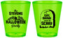 Custom Halloween Plastic Shot Glasses - Eat Drink Be Scary | 250074