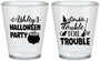 Custom Halloween Plastic Shot Glasses - Witch | 250095